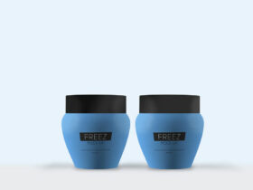 Cosmetics Containers Mockup